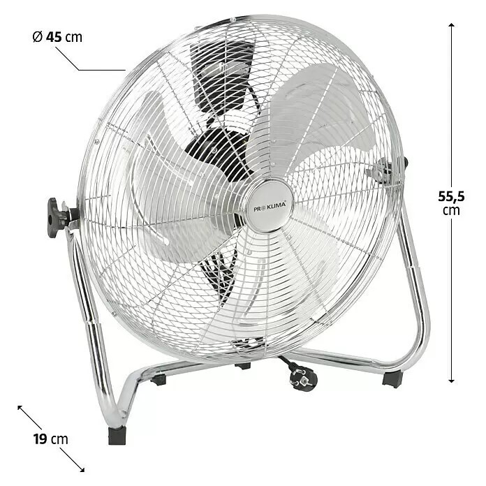 Podlahový ventilátor Proklima FDG
