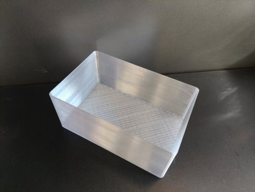 Úložný box PETG transparentní jednoduchý