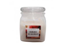 3456 1 fajnpocit svicka voskova ve sklenene doze jablko se skorici