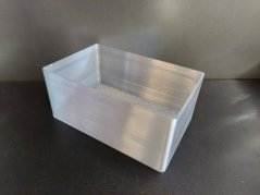 Úložný box PETG transparentní jednoduchý