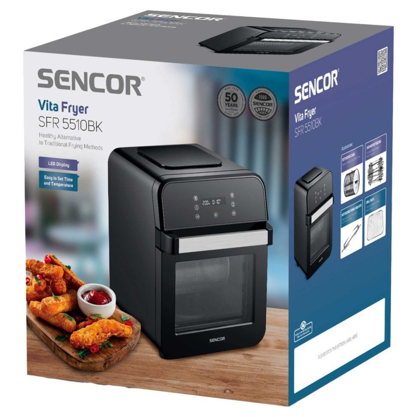 Horkovzdušná fritéza Vita Sencor SFR 5510BK