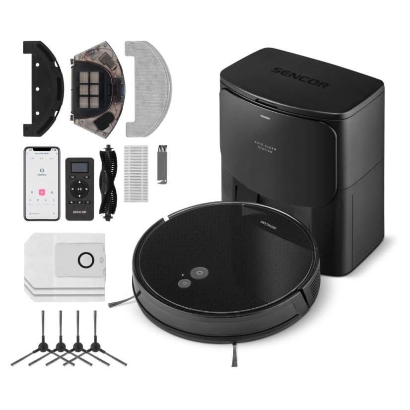Robotický vysavač Sencor SRV 6485BK