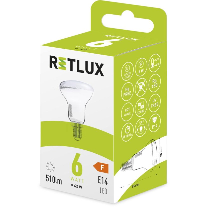 LED žárovka reflektorová Retlux RLL 422