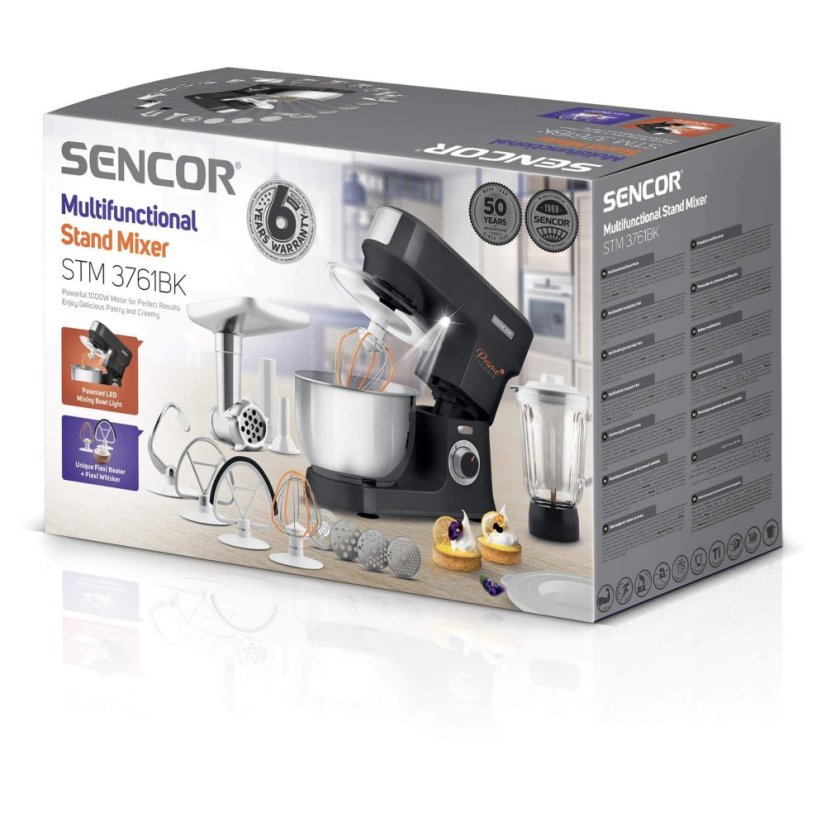 Kuchyňský robot Sencor STM 3761BK