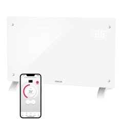 Chytrý skleněný konvektor Sencor SCF 4240WH