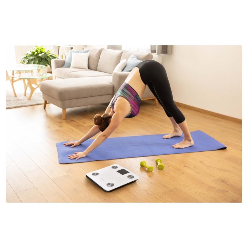 Osobní fitness váha Sencor SBS 6025WH