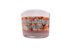 3564 fajnpocit svicka s vuni karamel a vanilka