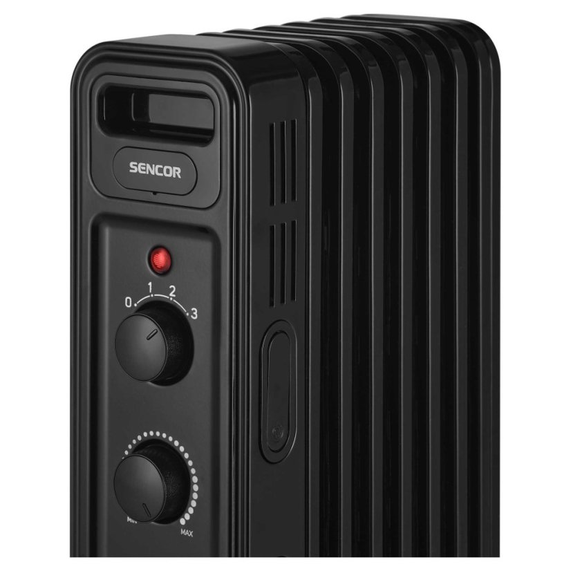 Elektrický olejový radiátor Sencor SOH 3507BK