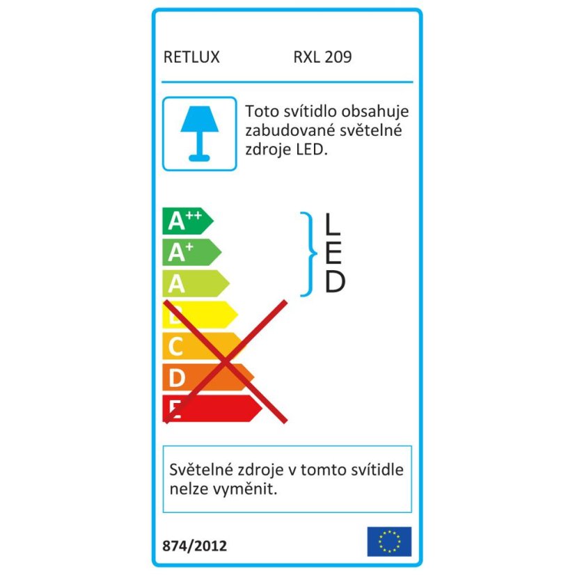 Vánoční řetěz 15 m Retlux RXL 209
